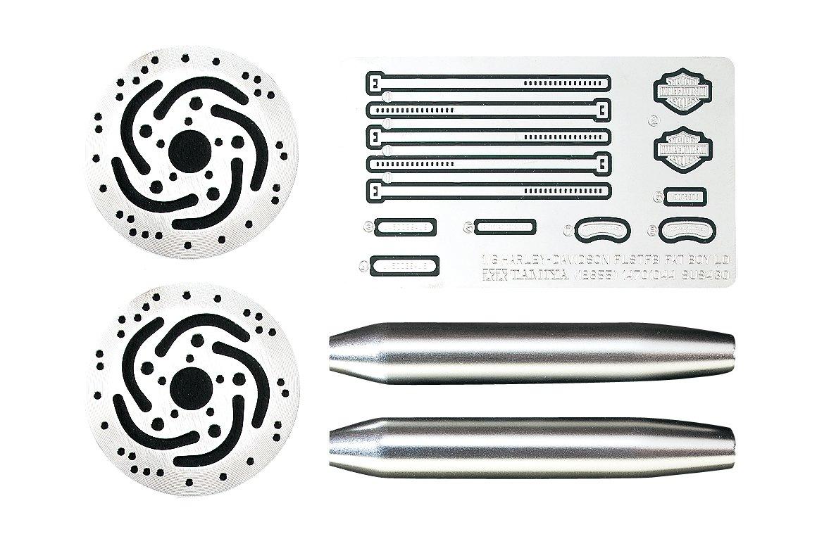 Tamiya 16 Detail Up Parts Series No.55 Harley-Davidson Fatboy Low Detail Up Parts Set Пластиковые детали для модели 12655
Tamiya 16 Detail Up Parts Series No.55 Harley-Davidson Fatboy Low Detail Up Parts Set Пластиковые детали для модели 12655
