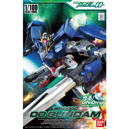 1/100 00 Gundam (Mobile Suit Gundam 00)
1/100 00 Gundam (Mobile Suit Gundam 00)