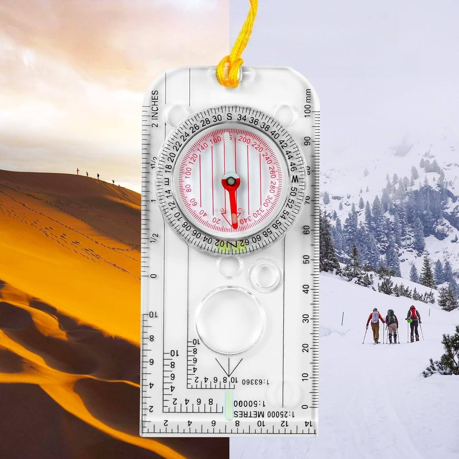 Compass Navigation Map Ruler Reading Scouting Scale Outdoor Orienteering Gear for Hunting Survival Travel Backpacking DC40-3A армия зеленый
Compass Navigation Map Ruler Reading Scouting Scale Outdoor Orienteering Gear for Hunting Survival Travel Backpacking DC40-3A армия зеленый