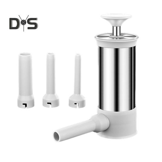 Машина для наполнения колбасы из нержавеющей стали, ручная машина для изготовления колбасы, легко моется, наполнитель для мяса с удобной ручкой серый
Машина для наполнения колбасы из нержавеющей стали, ручная машина для изготовления колбасы, легко моется, наполнитель для мяса с удобной ручкой серый