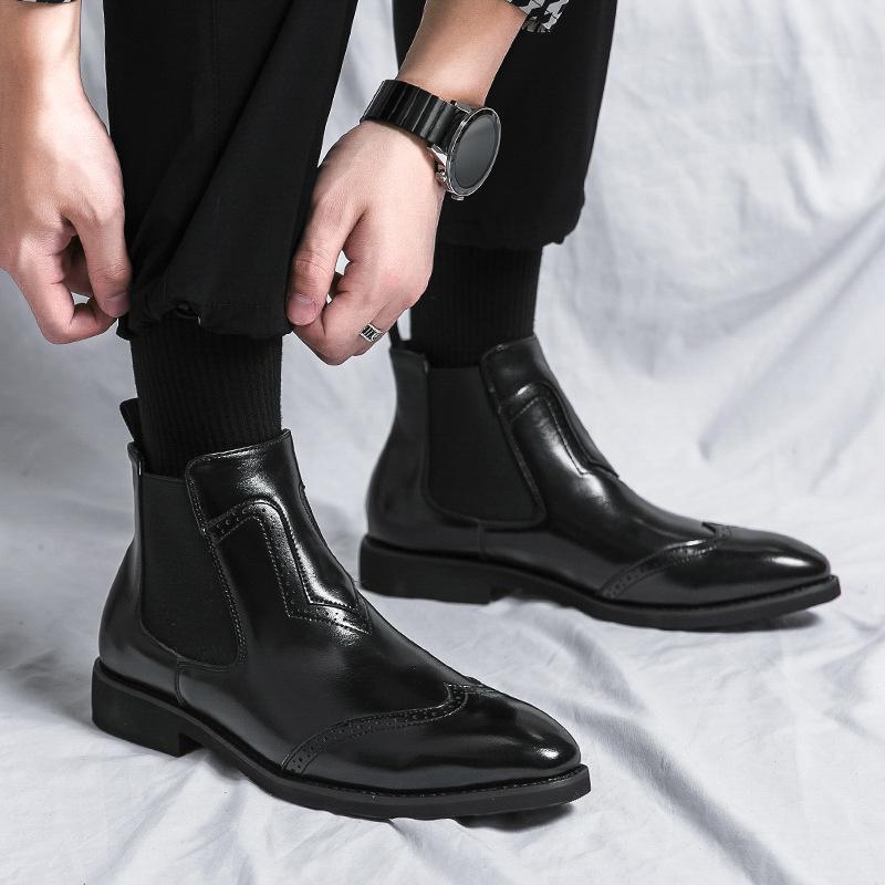 2025 autumn and winter leather boots men s short boots high-top leather shoes 46 Chelsea men s boots retro boots men s large-size motorcycle boots 38 чёрный
2025 autumn and winter leather boots men s short boots high-top leather shoes 46 Chelsea men s boots retro boots men s large-size motorcycle boots 38 чёрный