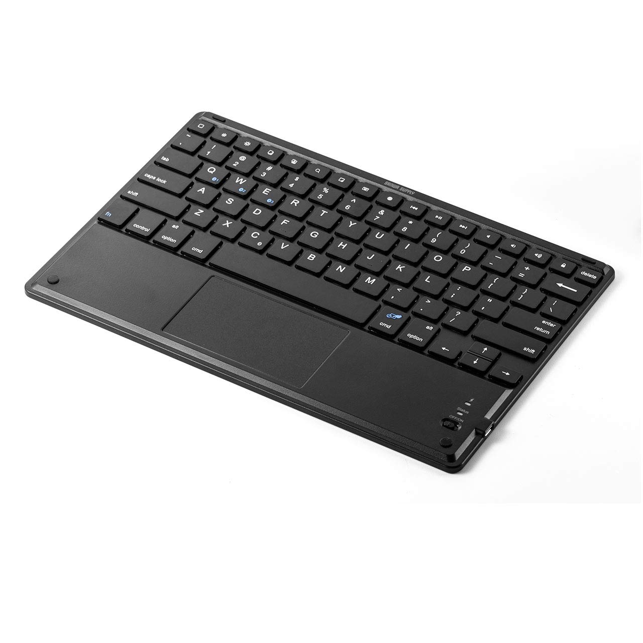 Sanwa Direct Bluetooth Keyboard Touchpad for Rechargeable 3 with Stand Pantograph English Layout iPhone/iPad Multi-Pairing 400-SKB071
Sanwa Direct Bluetooth Keyboard Touchpad for Rechargeable 3 with Stand Pantograph English Layout iPhone/iPad Multi-Pairing 400-SKB071