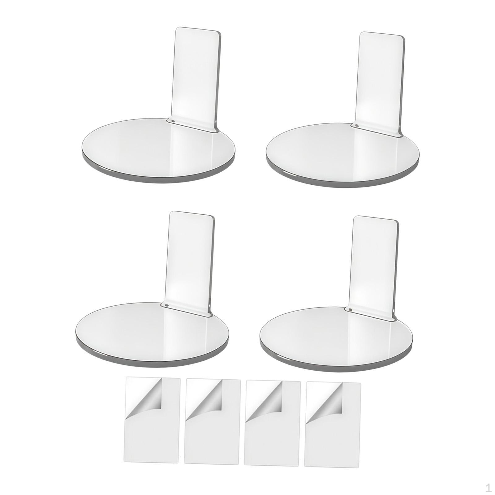 4 Acrylic Wall Mounts for Miniature Figurines Or , to Be Fixed The Placed on A Table. чистый
4 Acrylic Wall Mounts for Miniature Figurines Or , to Be Fixed The Placed on A Table. чистый