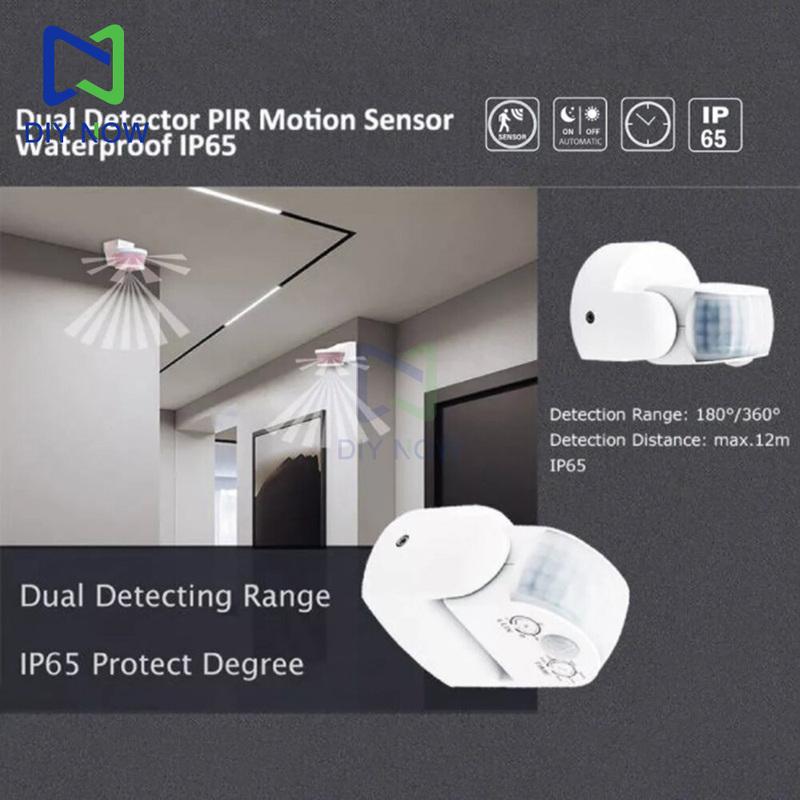 AC 220V-240V Automatic PIR Infrared Motion Sensor Detector Double Probe Induction Movement Light Switch Outdoor IP65 180 Degree чорний
AC 220V-240V Automatic PIR Infrared Motion Sensor Detector Double Probe Induction Movement Light Switch Outdoor IP65 180 Degree чорний