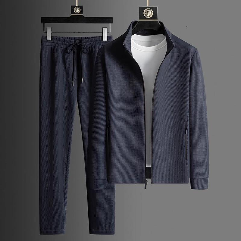 2026 Men s Light Luxury Sportswear - Autumn Jacket & Trousers Two-Piece Set, Black M
2026 Men s Light Luxury Sportswear - Autumn Jacket & Trousers Two-Piece Set, Black M