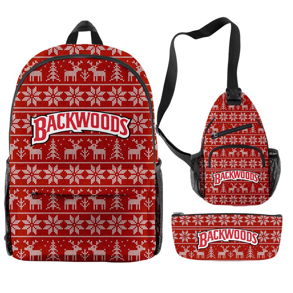 Christmas Backpack Backwoods Cigar Star Backpack Peripheral Set Backpack Satchel Pencil Case Set three-piece backpack
Christmas Backpack Backwoods Cigar Star Backpack Peripheral Set Backpack Satchel Pencil Case Set three-piece backpack