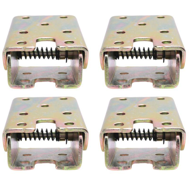 ABUL-4Pcs Folding Table Legs Bed Support Brackets Foldable Furniture Leg Feet Lock 2.4 Inch Height With Springs золотий
ABUL-4Pcs Folding Table Legs Bed Support Brackets Foldable Furniture Leg Feet Lock 2.4 Inch Height With Springs золотий