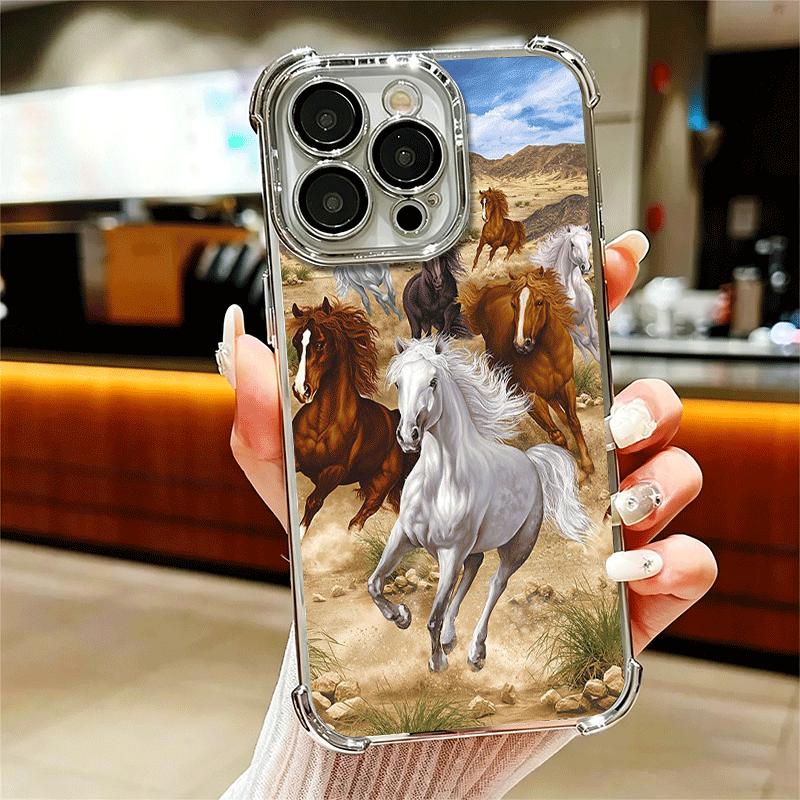 Ferghana Horse Animal Plating Phone Case For Iphone 16 17 Pro Max Air 16E 14 15 Plus 12 13 Mini Anti-Fall Airabag Cover iPhone 17 Air
Ferghana Horse Animal Plating Phone Case For Iphone 16 17 Pro Max Air 16E 14 15 Plus 12 13 Mini Anti-Fall Airabag Cover iPhone 17 Air