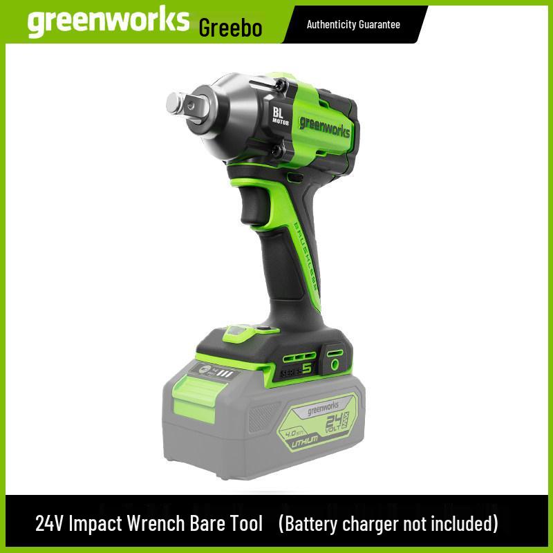 Greebo High Torque Brushless Electric Impact Wrench with Rechargeable Lithium Battery
Greebo High Torque Brushless Electric Impact Wrench with Rechargeable Lithium Battery
