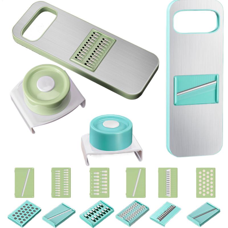 Multifunctional Vegetables Cutter Adjustable Household Grater for Potato Tomato Onion Cabbage Shredder Chip Fruit Chopper зелёный
Multifunctional Vegetables Cutter Adjustable Household Grater for Potato Tomato Onion Cabbage Shredder Chip Fruit Chopper зелёный