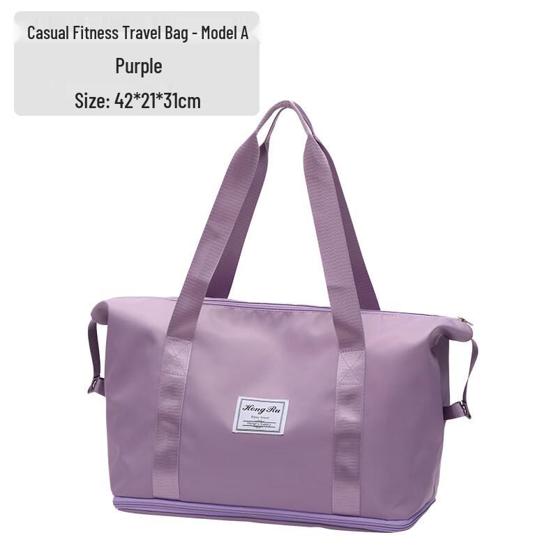 Portable Travel Duffel Bag with Luggage Sleeve
Portable Travel Duffel Bag with Luggage Sleeve