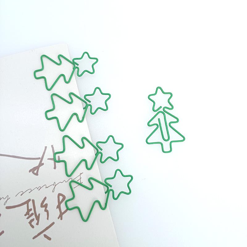 Creative Cross-Shaped Star Christmas Tree Paperclip Binder - Cute and Popular Memo Clip 35x20MM
Creative Cross-Shaped Star Christmas Tree Paperclip Binder - Cute and Popular Memo Clip 35x20MM