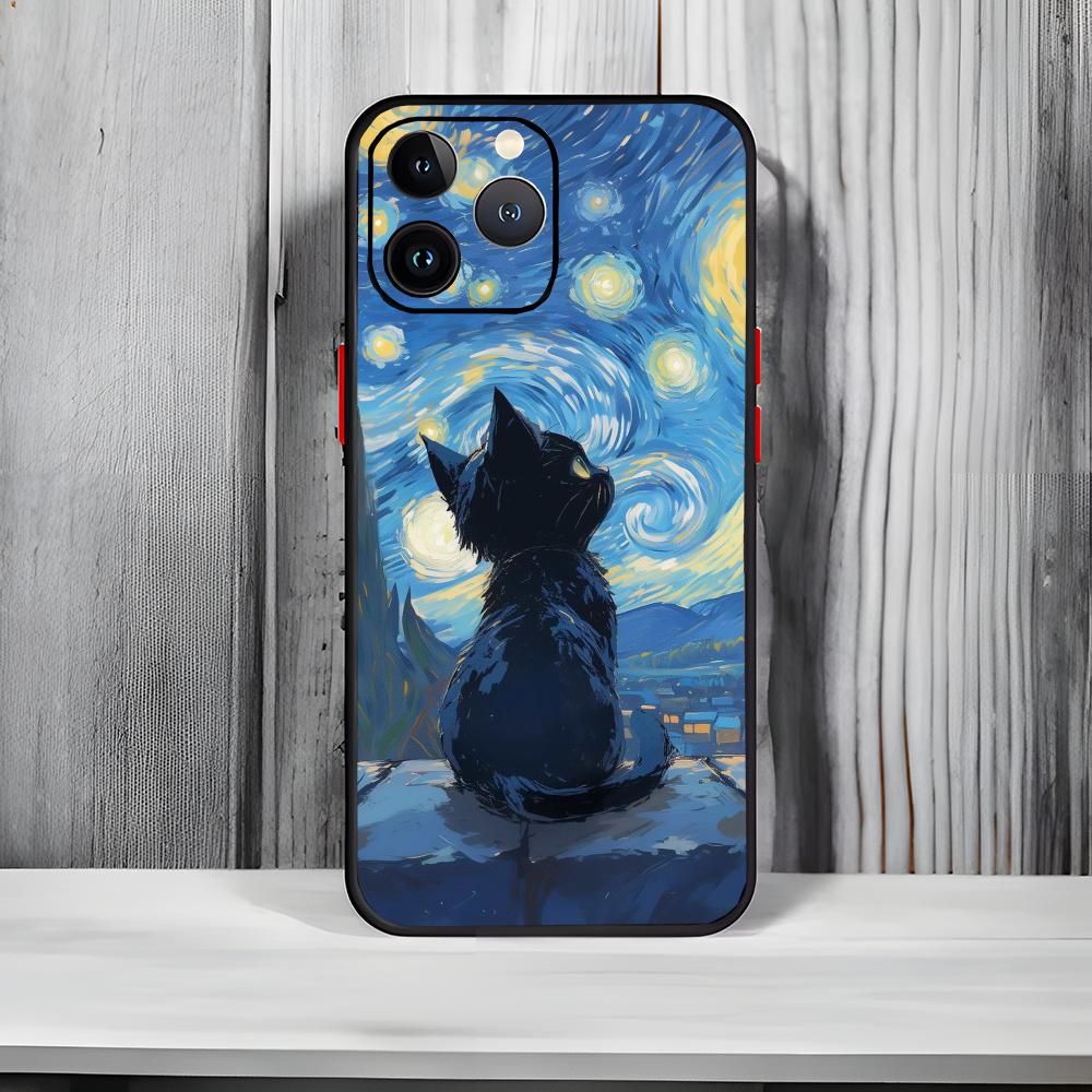 van gogh star cat Art Phone Case Black Matte Thin Phone Case For iPhone17 16 15 14 13 ProMax iphone12promax
van gogh star cat Art Phone Case Black Matte Thin Phone Case For iPhone17 16 15 14 13 ProMax iphone12promax