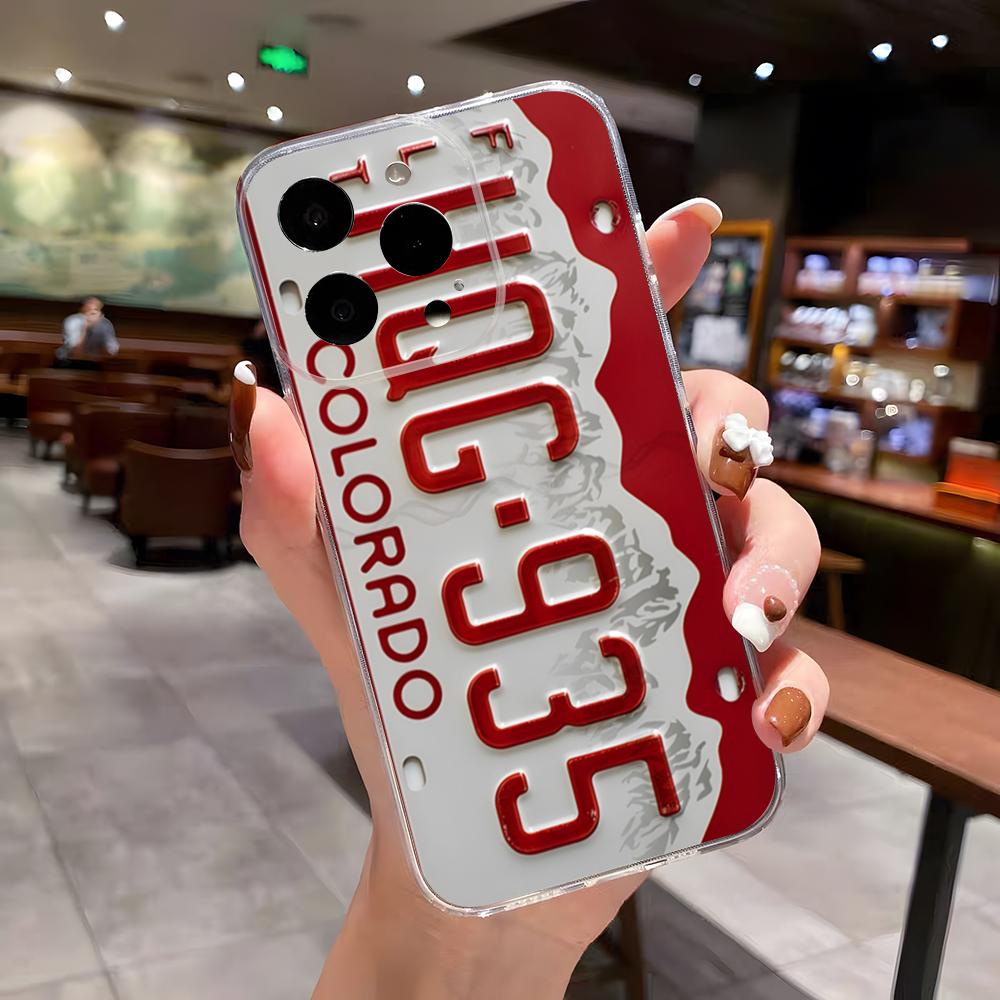 Retro License Plate Number Car Phone Case For IPhone 17 Air 16 E 15 14 13 12 Mini 11 Pro Max Anti Transparent Drop Cover iPhone 16
Retro License Plate Number Car Phone Case For IPhone 17 Air 16 E 15 14 13 12 Mini 11 Pro Max Anti Transparent Drop Cover iPhone 16
