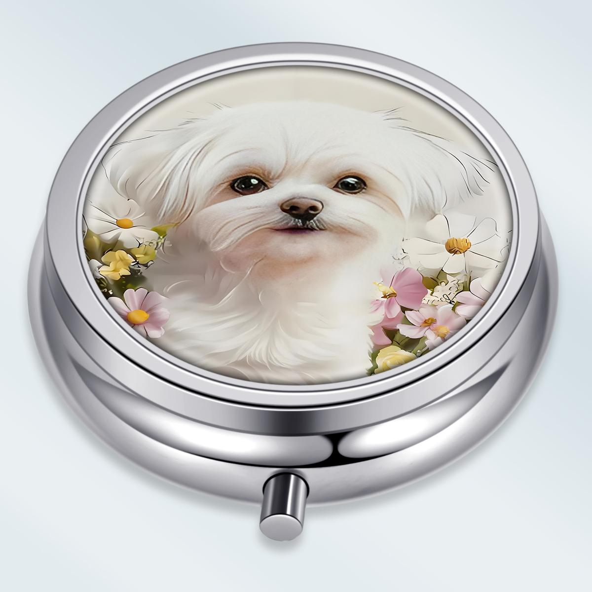 Portable Pill Box with 3 Compartments, Mini Metal Medicine Organizer Case, Cute Printed Pill Container for Vitamins, Pills, Jewelry, Travel, Daily Use разноцветный
Portable Pill Box with 3 Compartments, Mini Metal Medicine Organizer Case, Cute Printed Pill Container for Vitamins, Pills, Jewelry, Travel, Daily Use разноцветный