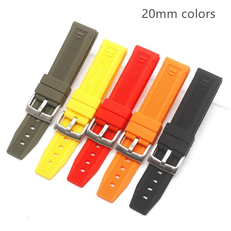 Universal Silicone Watch Band 20mm Yellow Red Black Soft Rubber Pin Buckle Strap Fit for TAG Heuer F1 Monaco Carrera – New Sale 20mm&Silver buckle
Universal Silicone Watch Band 20mm Yellow Red Black Soft Rubber Pin Buckle Strap Fit for TAG Heuer F1 Monaco Carrera – New Sale 20mm&Silver buckle