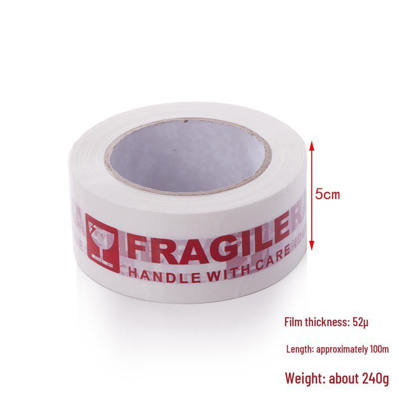 100m English Fragile Warning Tape for Foreign Trade Packaging 100m
100m English Fragile Warning Tape for Foreign Trade Packaging 100m