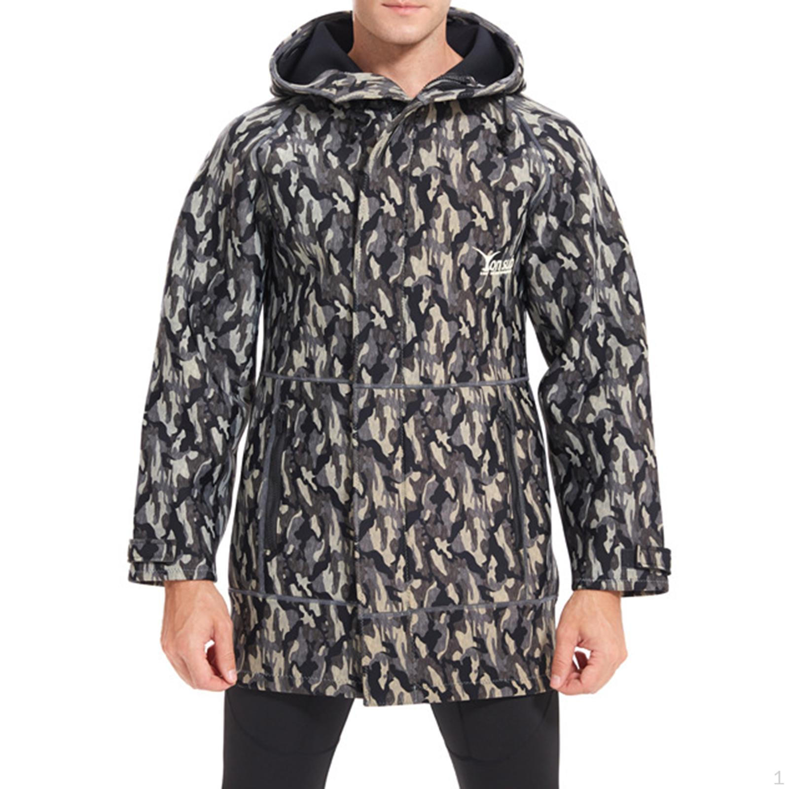 Diving Jacket Windbreaker Long Sleeve Front Zipper Swim Parka Warm for Outdoor Surfing XL
Diving Jacket Windbreaker Long Sleeve Front Zipper Swim Parka Warm for Outdoor Surfing XL
