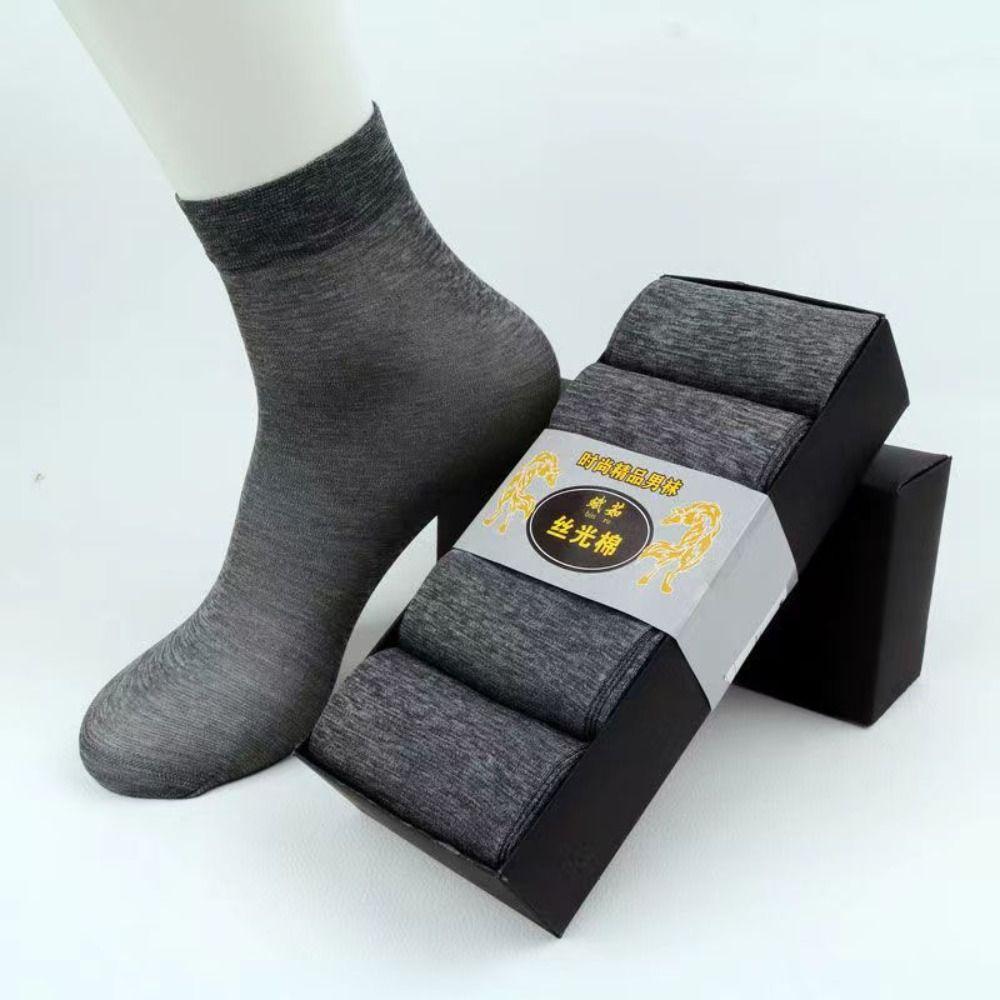 10Pair Cool Men s Thin Ice Stocks New Solid Color Viscose Business Stockings Elastic Men Stockings сірий
10Pair Cool Men s Thin Ice Stocks New Solid Color Viscose Business Stockings Elastic Men Stockings сірий