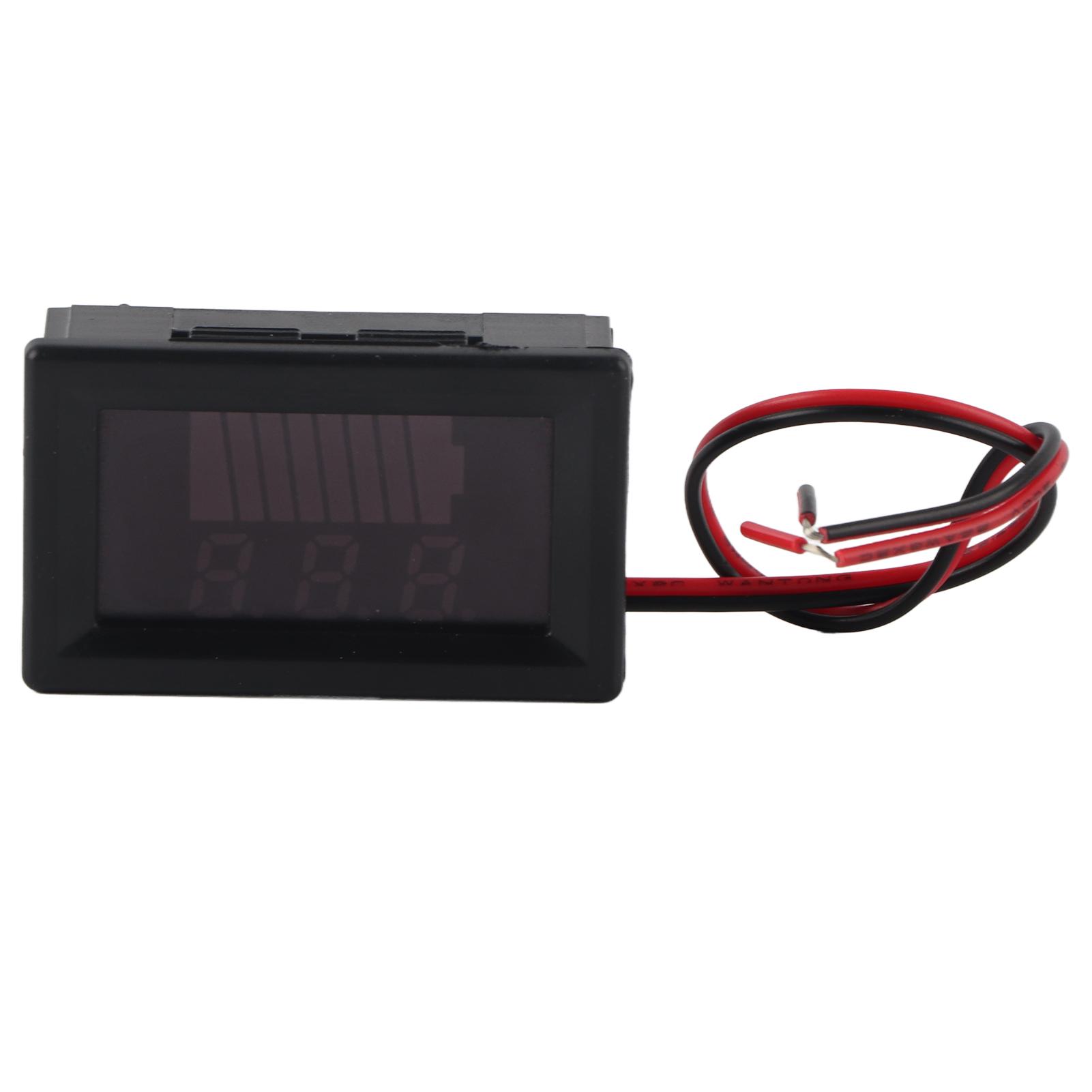 DC Digital Electric Equipment Voltage Meter Display Lithium Battery Voltmeter 12V-60V (Red) червоний
DC Digital Electric Equipment Voltage Meter Display Lithium Battery Voltmeter 12V-60V (Red) червоний