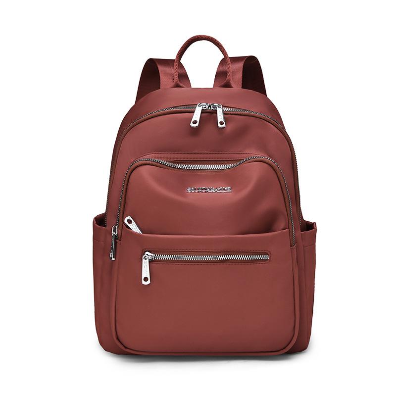 Lightweight Large Capacity Backpack Women s Solid Color Backpack красный
Lightweight Large Capacity Backpack Women s Solid Color Backpack красный