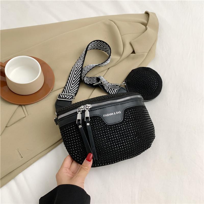 Fashion Rhinestone Decorated Faux Leather Shoulder Crossbody Bag Simple Chic Women s Chest Bag чёрный
Fashion Rhinestone Decorated Faux Leather Shoulder Crossbody Bag Simple Chic Women s Chest Bag чёрный