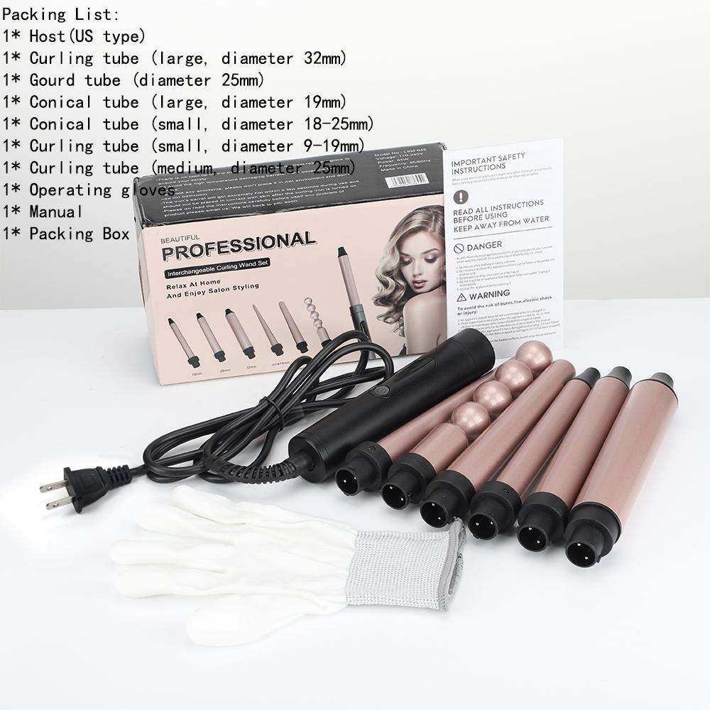 Многофункциональная плойка для волос 6 в 1, машинка для укладки волос, трехуровневый контроль температуры, длительная укладка, нагрев в течение 30 секунд
Многофункциональная плойка для волос 6 в 1, машинка для укладки волос, трехуровневый контроль температуры, длительная укладка, нагрев в течение 30 секунд