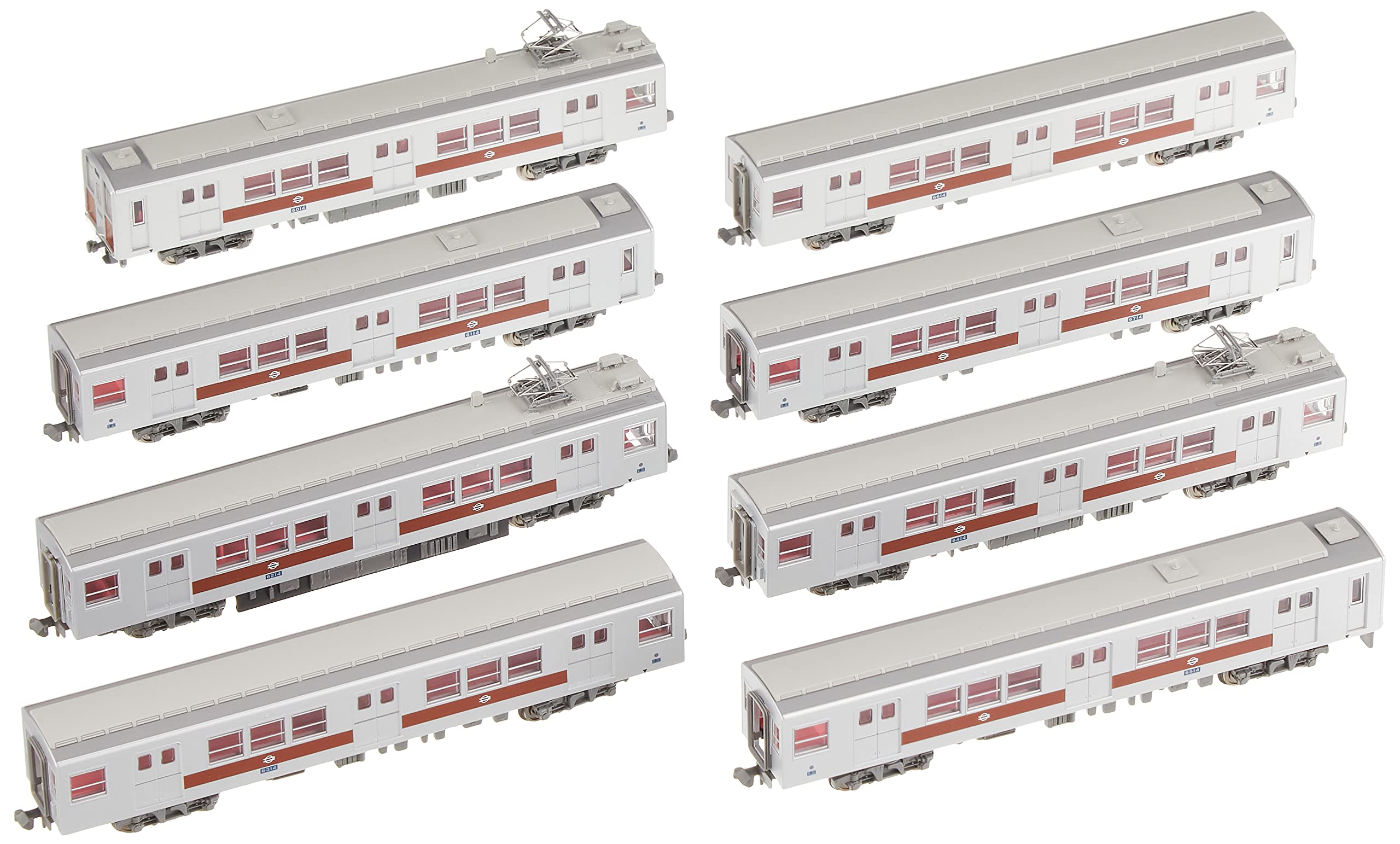 Micro Ace N Gauge Транспортное бюро города Осака 60-й серии Метод токосъема пантографа Боковая часть транспортного средства без кондиционера Коричневый пояс 8 автомобилей
Micro Ace N Gauge Транспортное бюро города Осака 60-й серии Метод токосъема пантографа Боковая часть транспортного средства без кондиционера Коричневый пояс 8 автомобилей