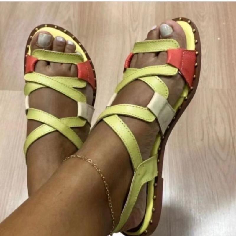 Women Sandals Rome Shoes Summer New Rome Flats Slippers Beach Sport Casual Ladies Shoes Soft Mujer Slides Bohemian Zapatos 36
Women Sandals Rome Shoes Summer New Rome Flats Slippers Beach Sport Casual Ladies Shoes Soft Mujer Slides Bohemian Zapatos 36