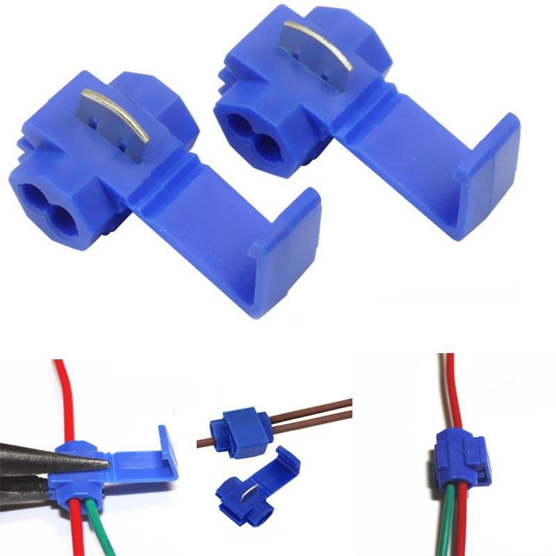 50pcs Blue Lock Wire Разъемы Быстрый Splice Crimp терминалов для Crimp Электрическая часть
50pcs Blue Lock Wire Разъемы Быстрый Splice Crimp терминалов для Crimp Электрическая часть