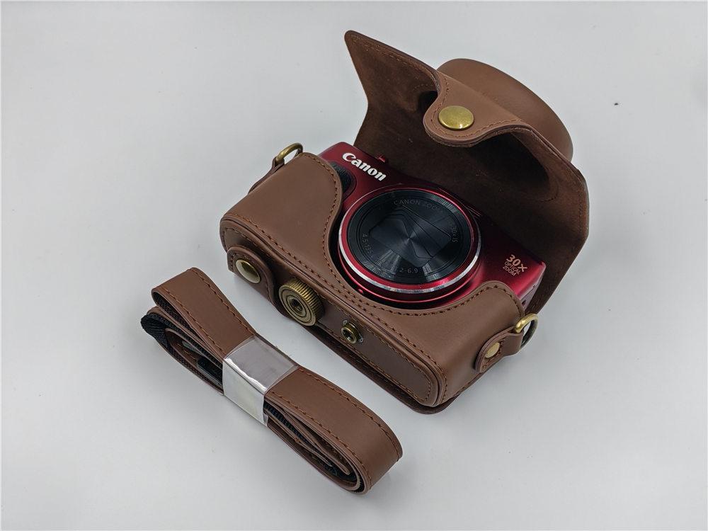 PU Leather Camera Case For Canon PowerShot SX710 SX710HS SX700 SX700HS Protective Bag Cover With Strap
PU Leather Camera Case For Canon PowerShot SX710 SX710HS SX700 SX700HS Protective Bag Cover With Strap