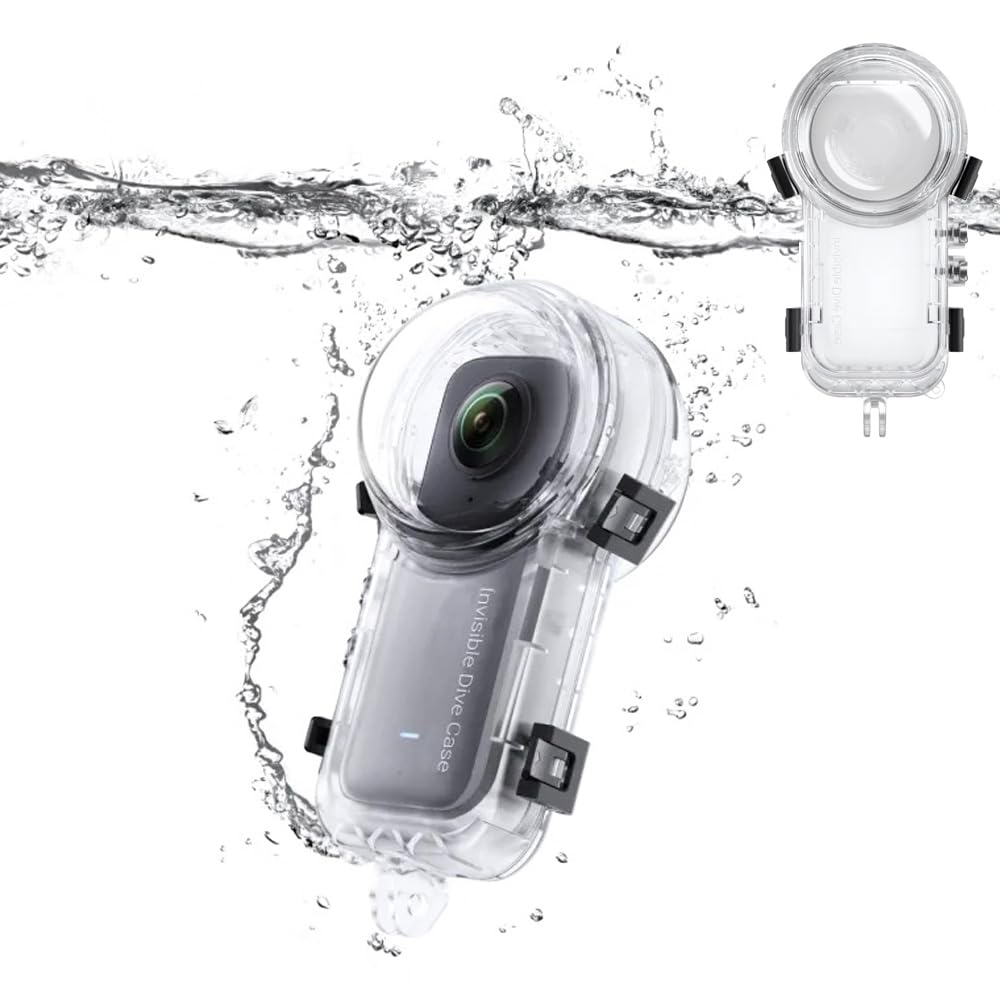TOMGDRACO Insta360 X3 Invisible Diving 360 Degree Underwater Waterproof Depth Blind Zone HD Optical x3 Diving Underwater Pressure Drop Scratch Easy to
TOMGDRACO Insta360 X3 Invisible Diving 360 Degree Underwater Waterproof Depth Blind Zone HD Optical x3 Diving Underwater Pressure Drop Scratch Easy to