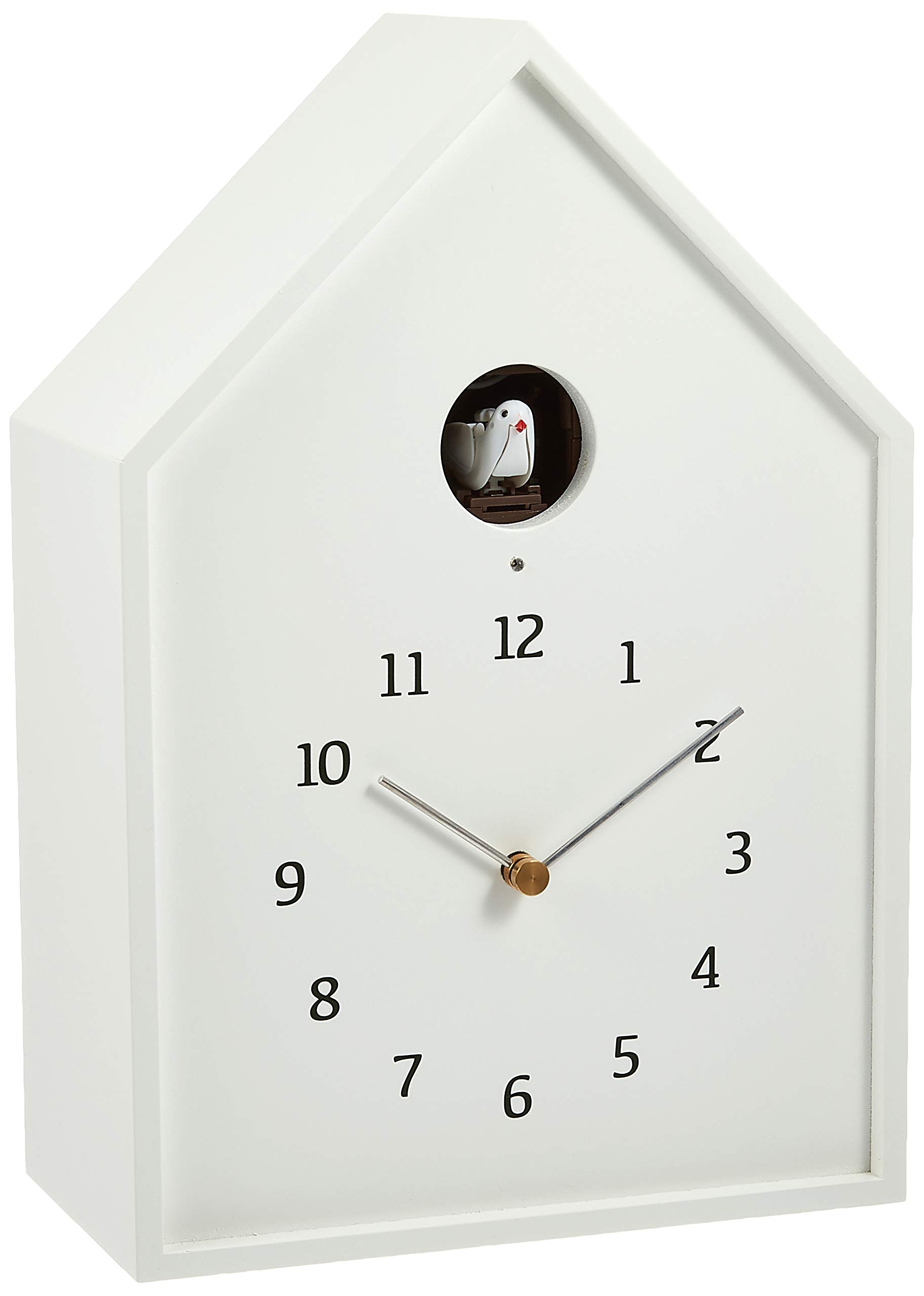 Lemnos Cuckoo Clock Analog Birdhouse Natural Wood White Birdhouse Clock WH Lemnos NY16-12 білий
Lemnos Cuckoo Clock Analog Birdhouse Natural Wood White Birdhouse Clock WH Lemnos NY16-12 білий