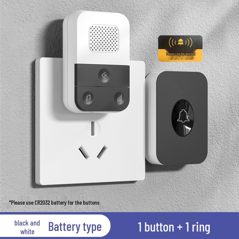 Wireless Smart Doorbell with Ultra-Long Range and Remote Control, Ideal for Homes and Elderly Assistance
Wireless Smart Doorbell with Ultra-Long Range and Remote Control, Ideal for Homes and Elderly Assistance