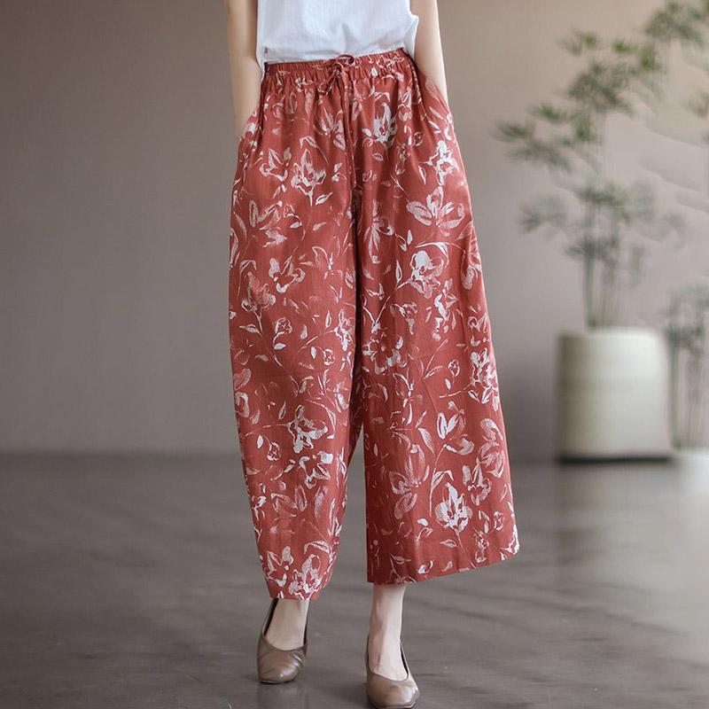 Брюки Летние Женские Большого Размера Свободные Пижамные Брюки Универсальные Повседневные Хлопковые Брюки M красный
Брюки Летние Женские Большого Размера Свободные Пижамные Брюки Универсальные Повседневные Хлопковые Брюки M красный