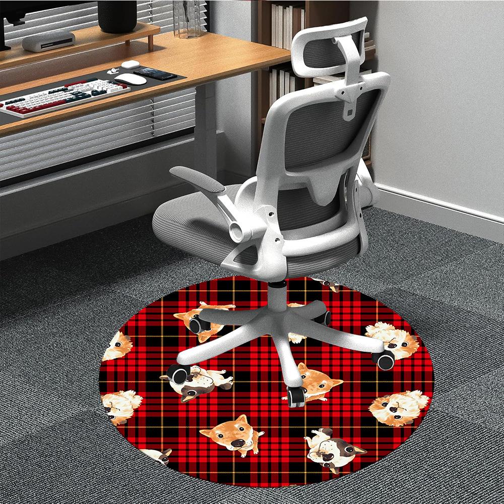 1pc Plaid Dogs Pattern Chair Carpet for Office, Soft and Durable Office Rug for Interior Decoration, Perfect for Office yy251227084 80cm by 80cm
1pc Plaid Dogs Pattern Chair Carpet for Office, Soft and Durable Office Rug for Interior Decoration, Perfect for Office yy251227084 80cm by 80cm