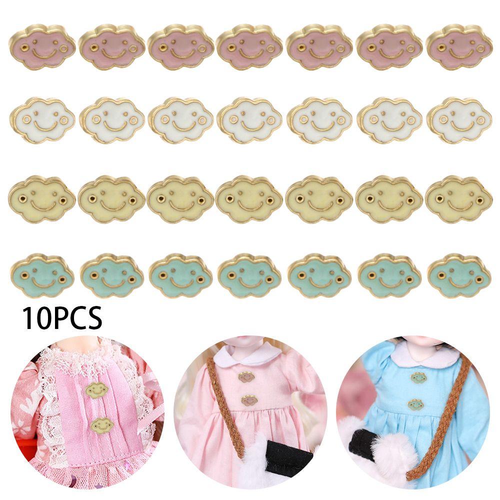 Toys DIY Dolls Garment Supplies Handmade Sewing Doll Clothing Accessories Cloud Shape Doll Buttons жовтий
Toys DIY Dolls Garment Supplies Handmade Sewing Doll Clothing Accessories Cloud Shape Doll Buttons жовтий