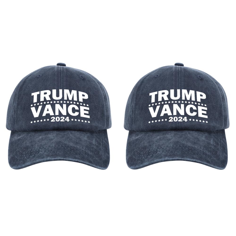 Кепка Trump Vance 2024 года с вышивкой, регулируемая кепка для папы для мужчин и женщин (Темно-синий)
Кепка Trump Vance 2024 года с вышивкой, регулируемая кепка для папы для мужчин и женщин (Темно-синий)