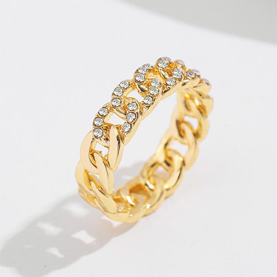 Minimalist Gold Color Chunky Rings Trendy Geometric Round Circle Rings for Women Thick Stack Rings Female Wedding Zircon US Size 9
Minimalist Gold Color Chunky Rings Trendy Geometric Round Circle Rings for Women Thick Stack Rings Female Wedding Zircon US Size 9