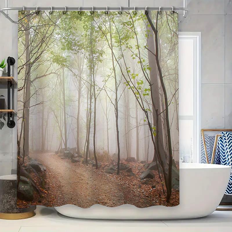 Forest Path Shower Curtain Nature Landscape Woodland Trees Scenic Bathroom Decor Backdrop Vintage Rustic Wall Art Home Decor W60H190(CM)-1 Pcs
Forest Path Shower Curtain Nature Landscape Woodland Trees Scenic Bathroom Decor Backdrop Vintage Rustic Wall Art Home Decor W60H190(CM)-1 Pcs