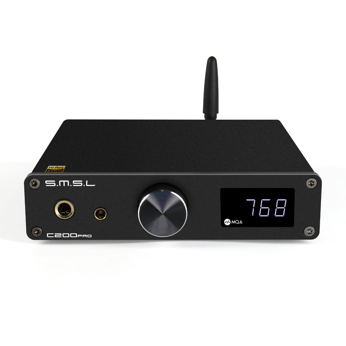 SMSL C200 PRO LDAC Headphone ES9039Q2M DSD512 Analog Audio USB to for Amplifier, XU-316 32Bit/768kHz Converter, Type-C/Optical/Coaxial/Bluetooth
SMSL C200 PRO LDAC Headphone ES9039Q2M DSD512 Analog Audio USB to for Amplifier, XU-316 32Bit/768kHz Converter, Type-C/Optical/Coaxial/Bluetooth