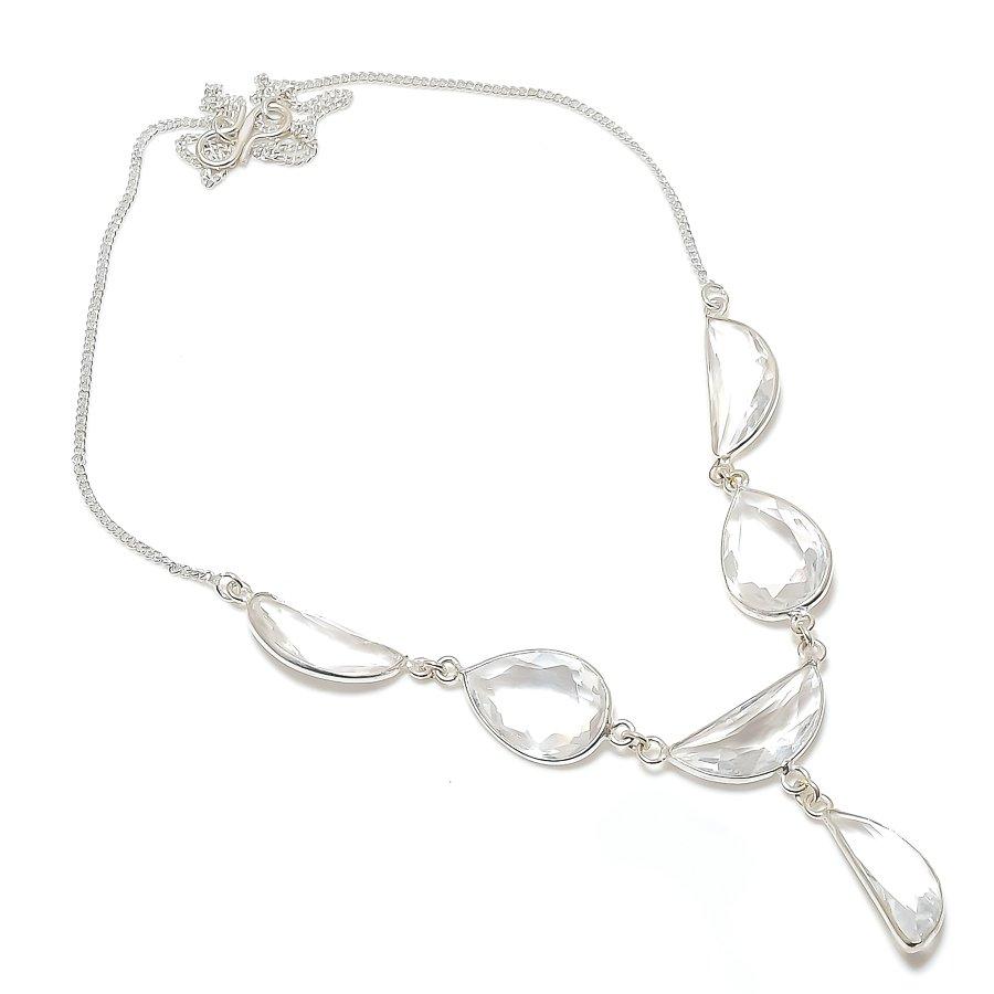 Подарочное ожерелье ручной работы из стерлингового серебра 925 пробы с натуральным белым топазом 18 дюймов Z3E76
Подарочное ожерелье ручной работы из стерлингового серебра 925 пробы с натуральным белым топазом 18 дюймов Z3E76