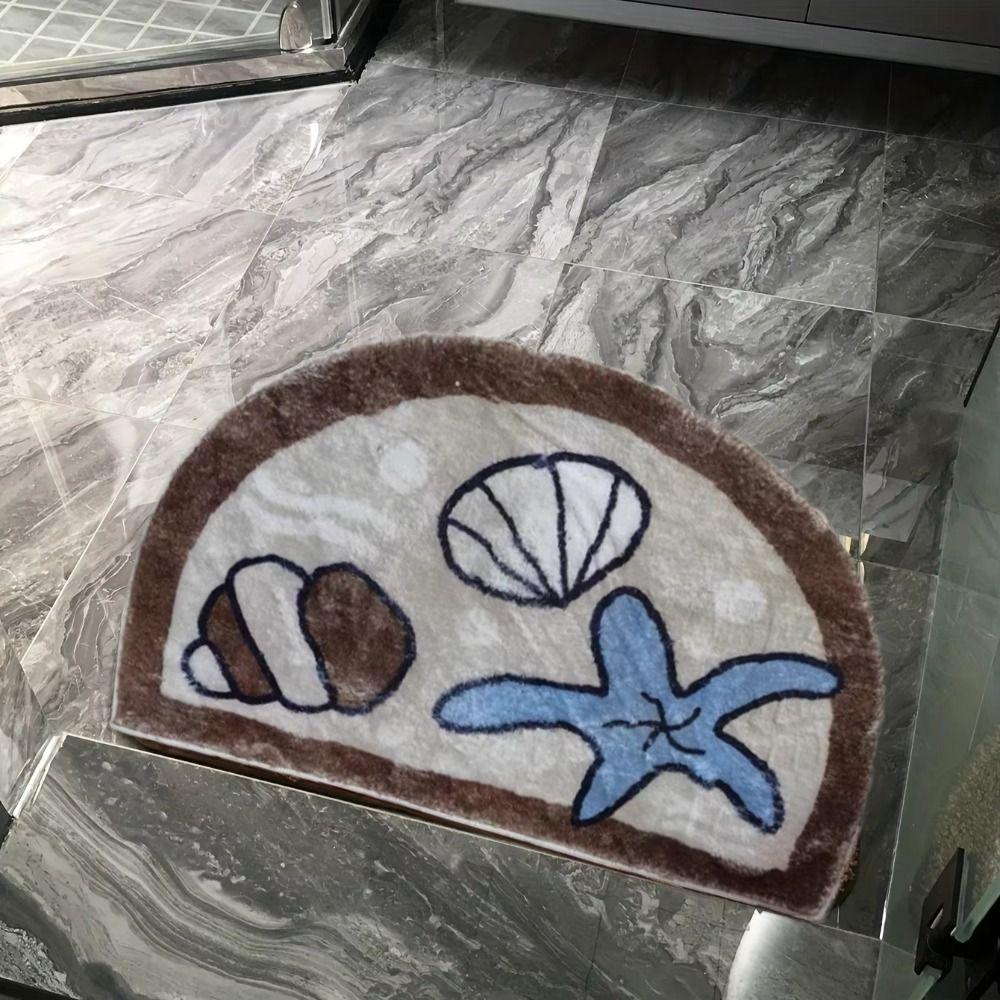 Non-Slip Starfish Shell Pattern Rug Rubber Backing Sea Star Bath Mat Bathroom Carpet Bedroom коричневий
Non-Slip Starfish Shell Pattern Rug Rubber Backing Sea Star Bath Mat Bathroom Carpet Bedroom коричневий
