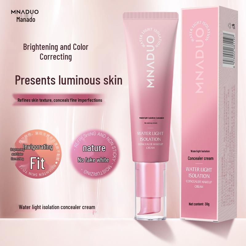MNADUO Water Light Nude Concealer Cream - Brightening, Complexion Enhancing, Natural Finish, Refreshing and Easy Makeup.
MNADUO Water Light Nude Concealer Cream - Brightening, Complexion Enhancing, Natural Finish, Refreshing and Easy Makeup.