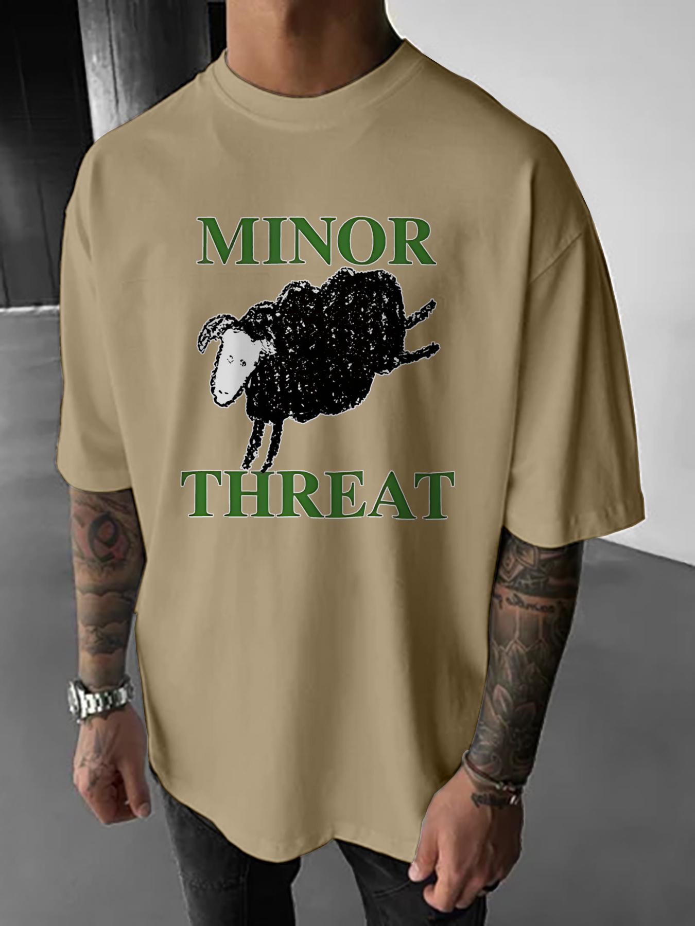 Футболка з принтом «Вівці» від Minor Threat, стиль панк-рок, круглий виріз, повсякденна, з коротким рукавом, чоловіча футболка, літо XL
Футболка з принтом «Вівці» від Minor Threat, стиль панк-рок, круглий виріз, повсякденна, з коротким рукавом, чоловіча футболка, літо XL