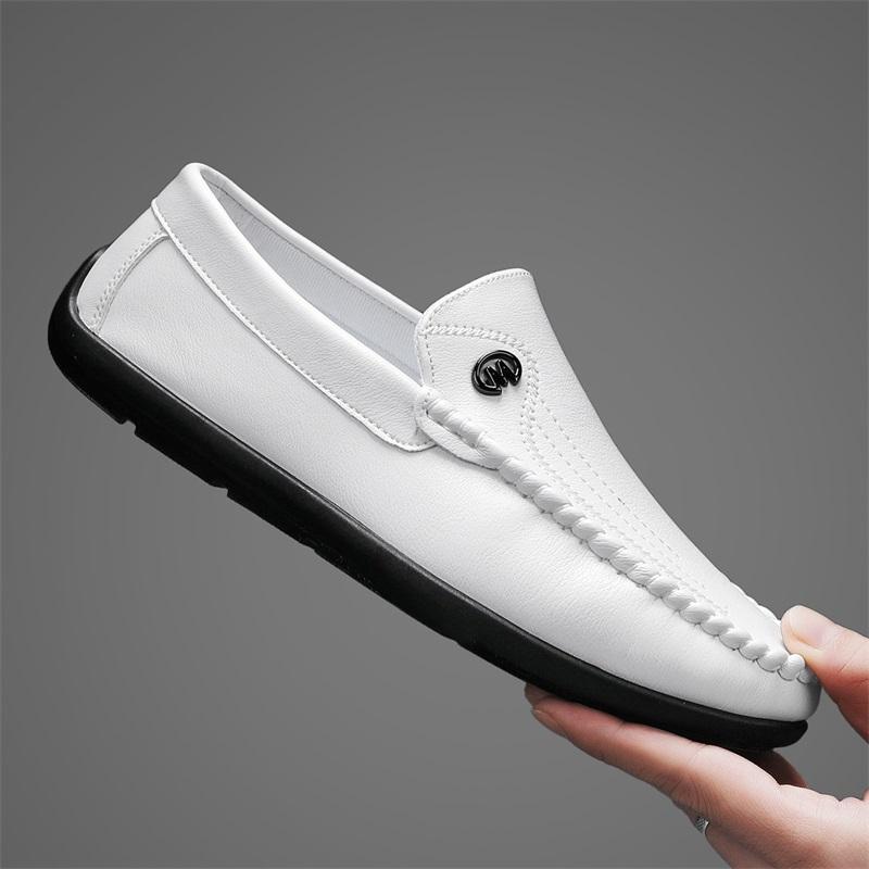 Lightweight Loafers Men Casual Shoes Handmade Leather Male Slip on Soft Flats Man Moccasins Luxury Mens Driving Shoes 44 білий
Lightweight Loafers Men Casual Shoes Handmade Leather Male Slip on Soft Flats Man Moccasins Luxury Mens Driving Shoes 44 білий