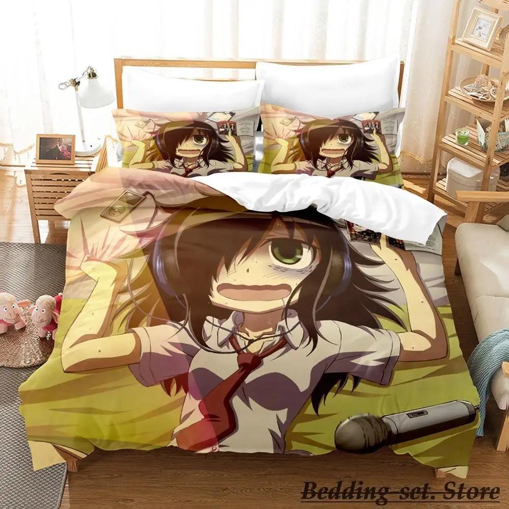 Комплект постельного белья Watamote Single Twin Full Queen King Size Bed Set Adult Kid Bedroom Duvetcover Sets Anime Parure de lit Bed 70x133cm 2pcs
Комплект постельного белья Watamote Single Twin Full Queen King Size Bed Set Adult Kid Bedroom Duvetcover Sets Anime Parure de lit Bed 70x133cm 2pcs