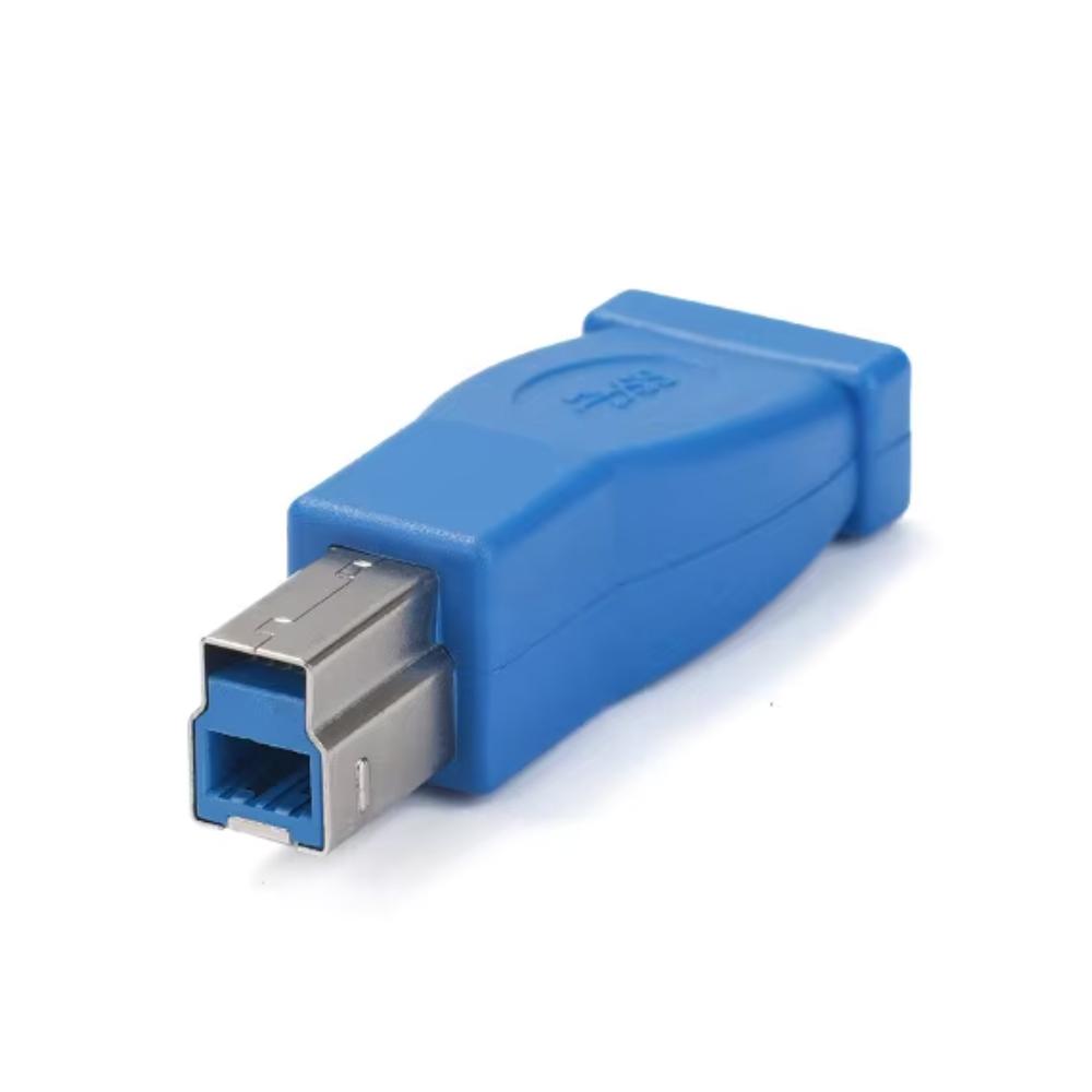 USB Type C Female до USB3.0 B Male Адаптер-конвертер для передачі даних для принтера, сканера, зовнішнього жорсткого диска, ноутбука синій
USB Type C Female до USB3.0 B Male Адаптер-конвертер для передачі даних для принтера, сканера, зовнішнього жорсткого диска, ноутбука синій