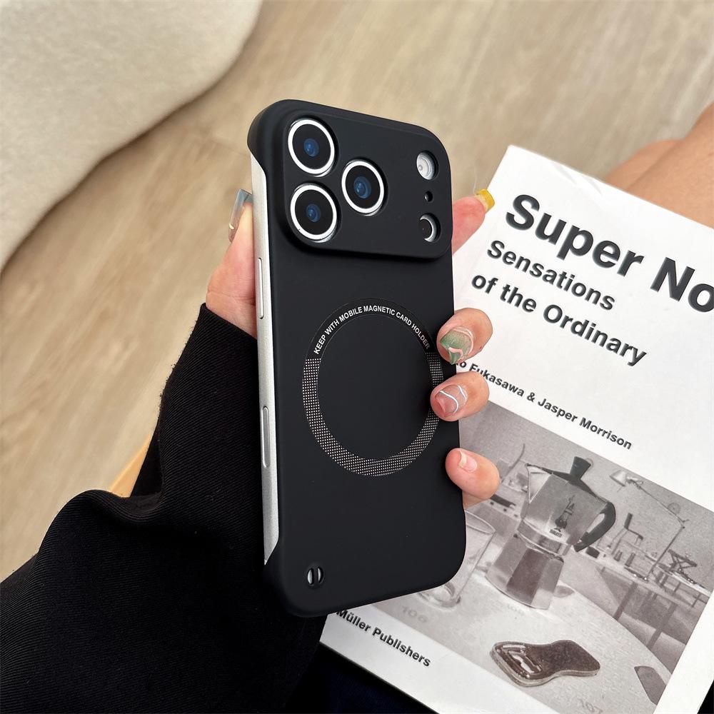 Borderless Magnetic Phone Case, Compatible with iPhone 11/12/13/14 and PROMAX 15/16/17, Drop Protection Cover iPhone 15
Borderless Magnetic Phone Case, Compatible with iPhone 11/12/13/14 and PROMAX 15/16/17, Drop Protection Cover iPhone 15