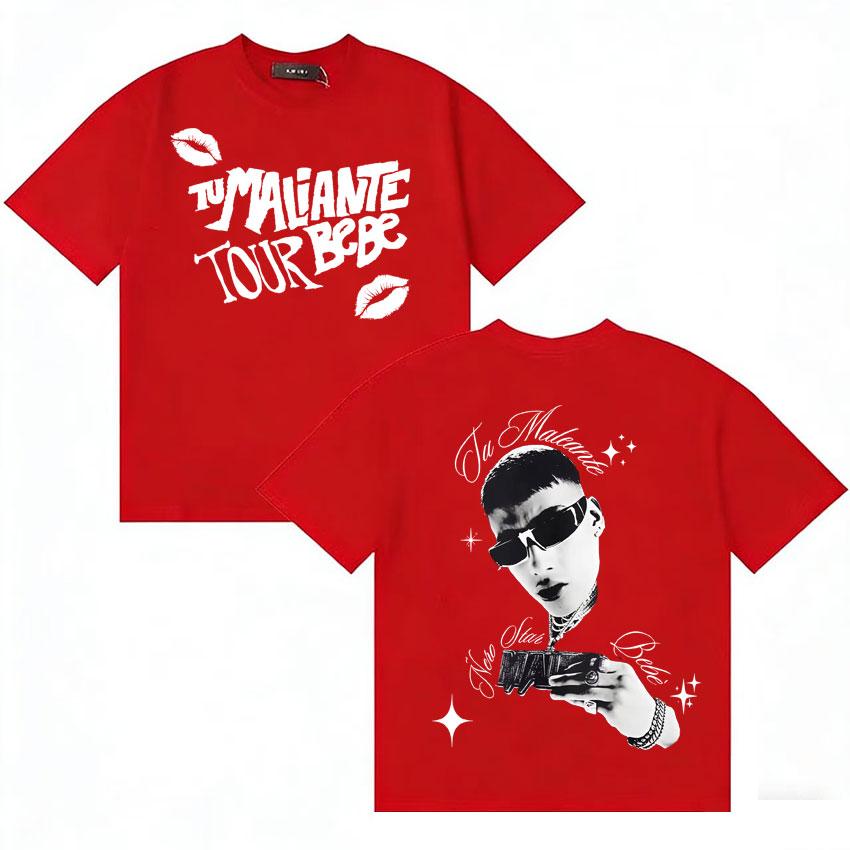 Singer El Malilla 2025 Album Fashion T Shirts Unisexs Hip Hop Cotton Short Sleeve Tshirt Loose Oversized Streetwear Casual Clothing S
Singer El Malilla 2025 Album Fashion T Shirts Unisexs Hip Hop Cotton Short Sleeve Tshirt Loose Oversized Streetwear Casual Clothing S